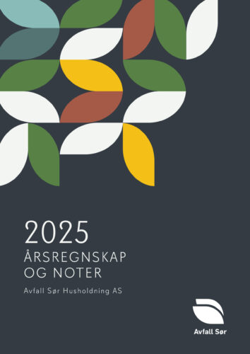 Forside Årsregnskap og noter 2025 for Avfall Sør Husholdning AS